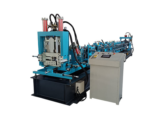 Quick Change Plc Control Purlin Roll Forming Machine For Constructions